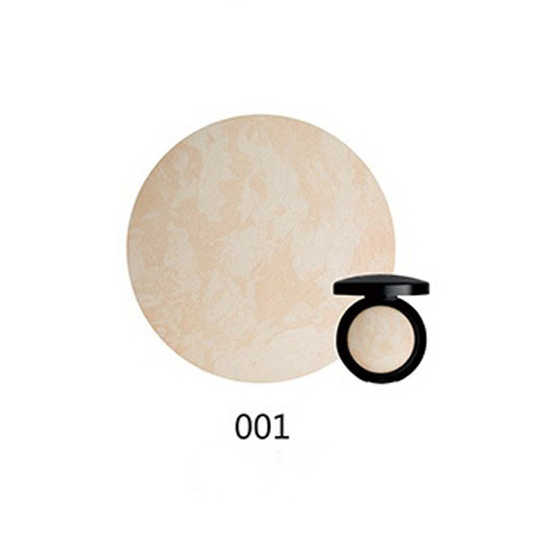 Alta calidad OEM/ODM fábrica personalizada al por mayor pequeño lote personalizado polvo prensado polvo de maquillaje translúcido control de aceite blanqueador protector solar mate corrector polvo porcelana musculose