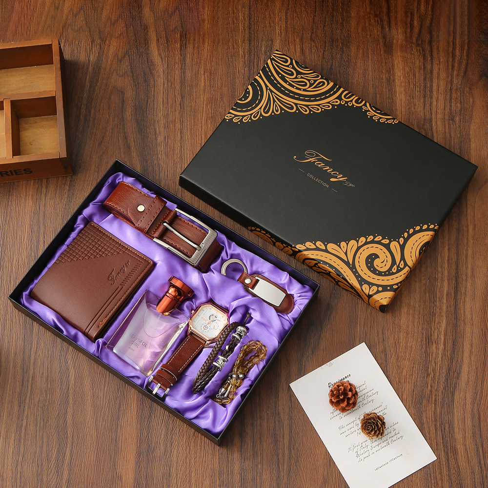 Amazon cross border high end business gift set para hombres eventos de empresa práctica acompañante regalos de mano se puede imprimir logotipo details Picture