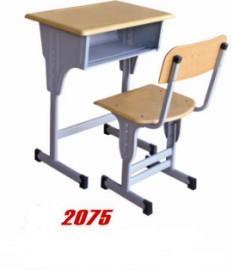 Molded single-layer open desks and chairs