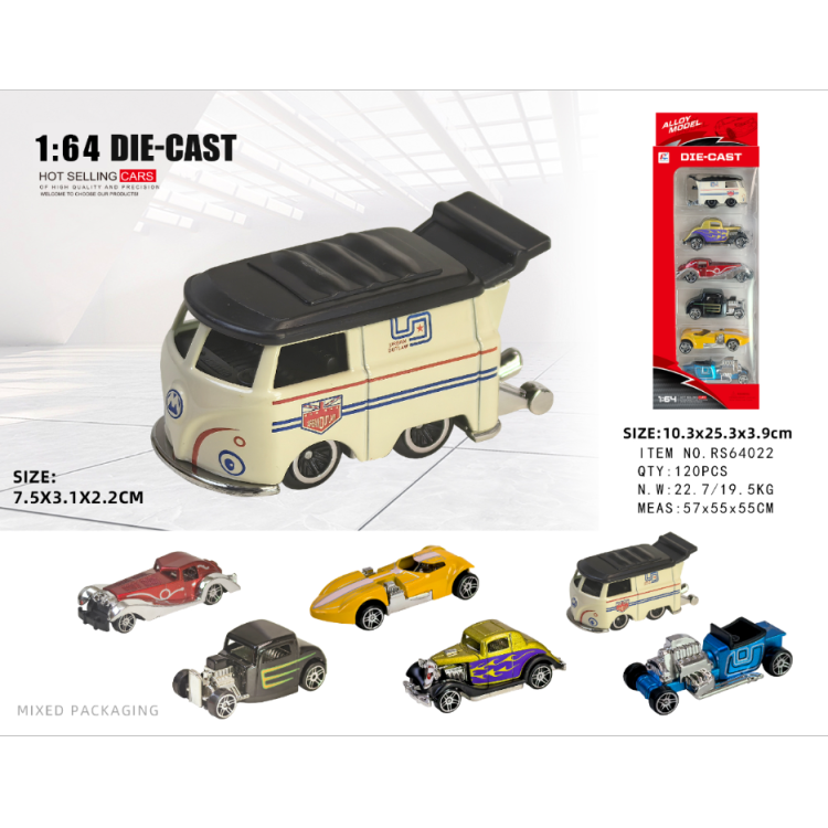 Cross-border 1:64 sliding alloy car children's toy car model window box details Picture
