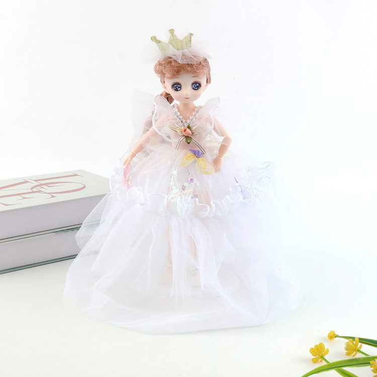 30 cm girl toys, hand bouquets, wedding dresses, princess music, Barbie dolls, girl birthday gifts, children's toys wholesale Specification image