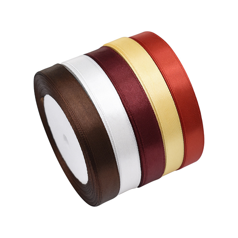 American woven ribbons, colored ribbons, rolled ribbons, satin ribbons, printed text decoration, DIY handcrafted materials, width to choose from Application Scenario