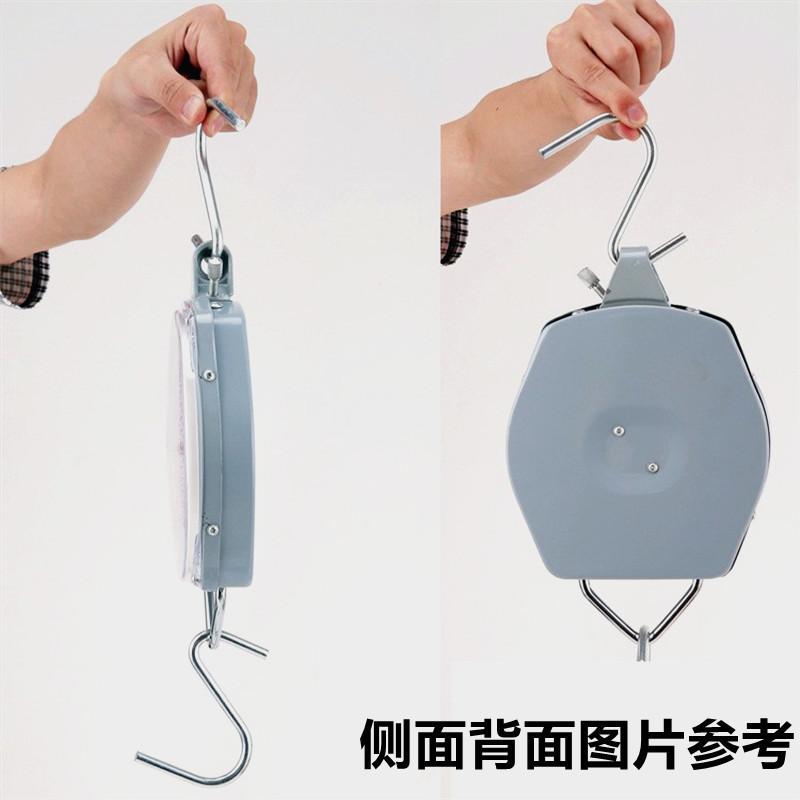 Baby scale, 25KG mechanical spring hand-held scale, pointer-type hanging scale, portable weight scale with pants, English packaging details Picture