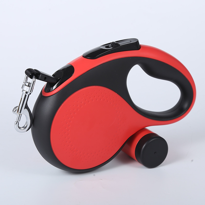新款宠物自动伸缩牵引绳垃圾袋狗中大型犬便携牵引带可伸缩