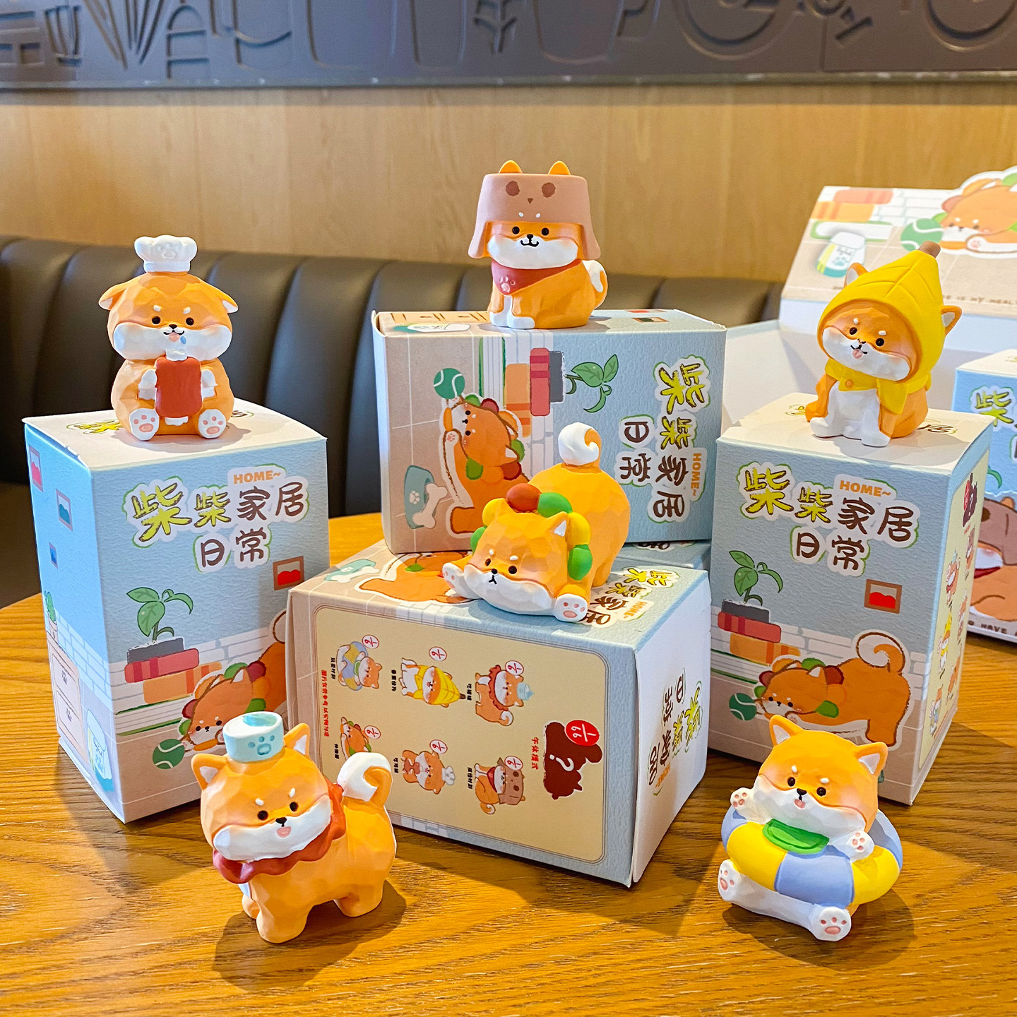 Original Chai Chai Home Daily Series Blind boxes, resin dolls, figurines, car office desktop trinkets, wedding decorations details Picture
