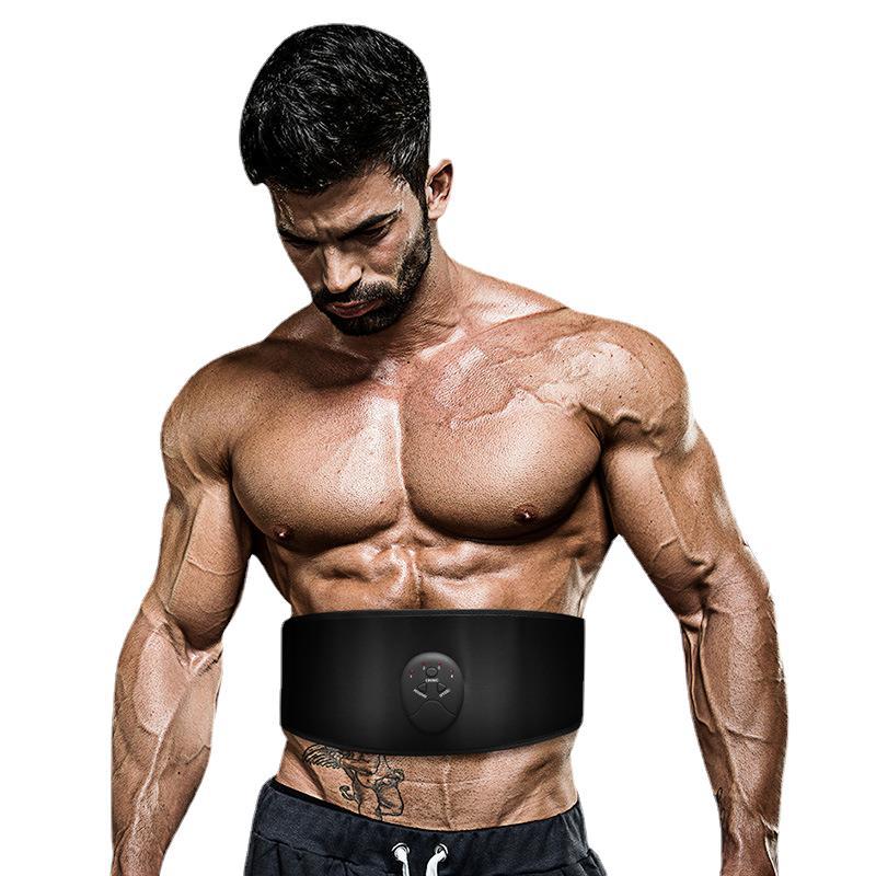 外贸腰带腹肌贴按摩健身神器材EMS健腹仪护腰带甩脂机