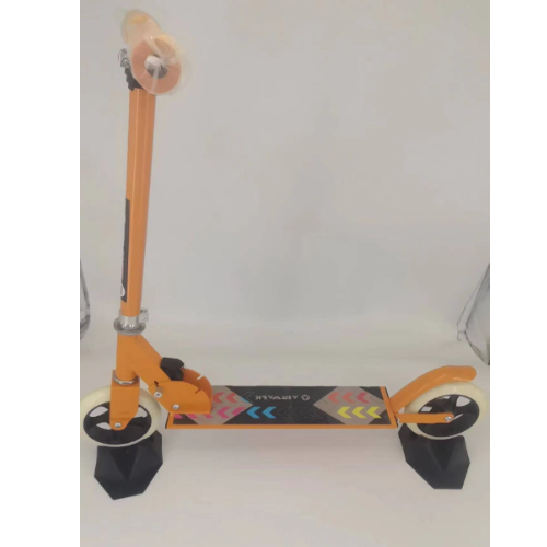 Scooters for children aged 6-12, three-wheeled scooters for 2-6-7-12 boys and girls, shining scooters, sliding scooters, and yo-yo scooters details Picture