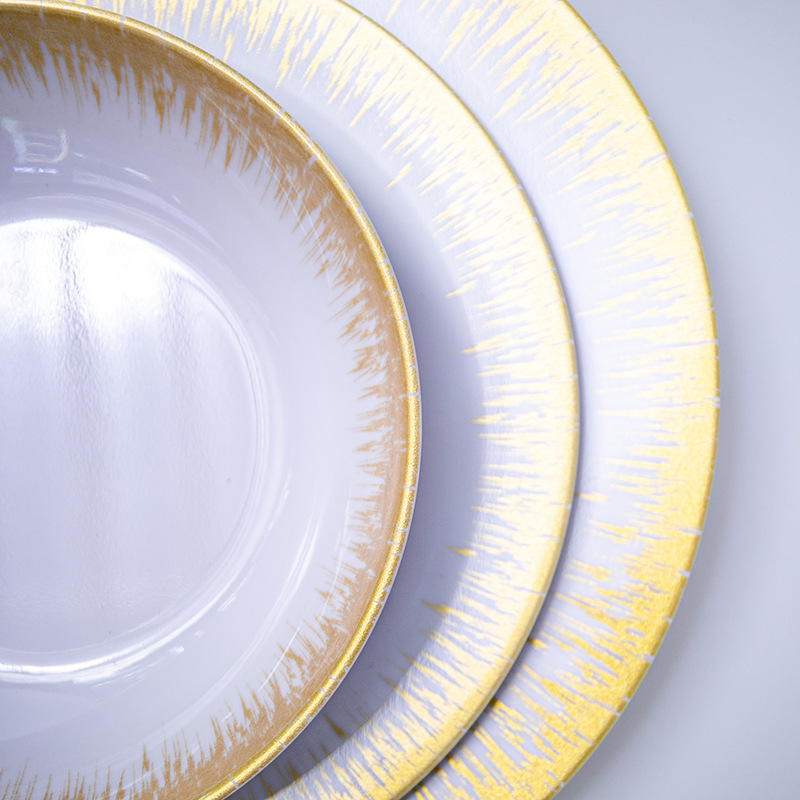 Underglaze painted household porcelain bowls, soup bowls, tableware, small bowls, rice bowls, noodle bowls, diamond bowls, material bowls, hotel supplies, kitchen details Picture
