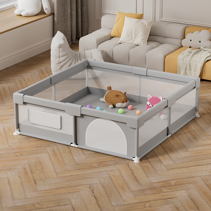 跨境儿童围栏婴儿防护栏宝宝一体爬行学步栅室内游戏围栏家用围栏