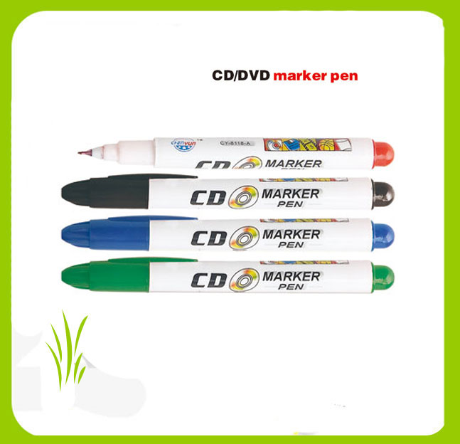 进口墨水CD/DVD 笔 光盘笔 记号笔 马克笔