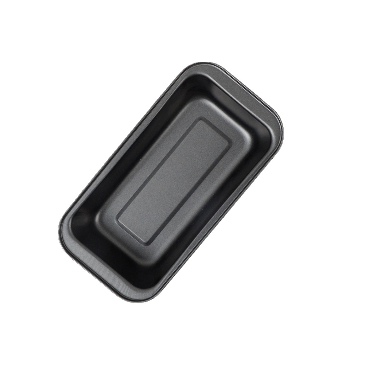 Black rectangular carbon steel non-stick bread mold, household cake mold, toast box, bread baking tray Specification image