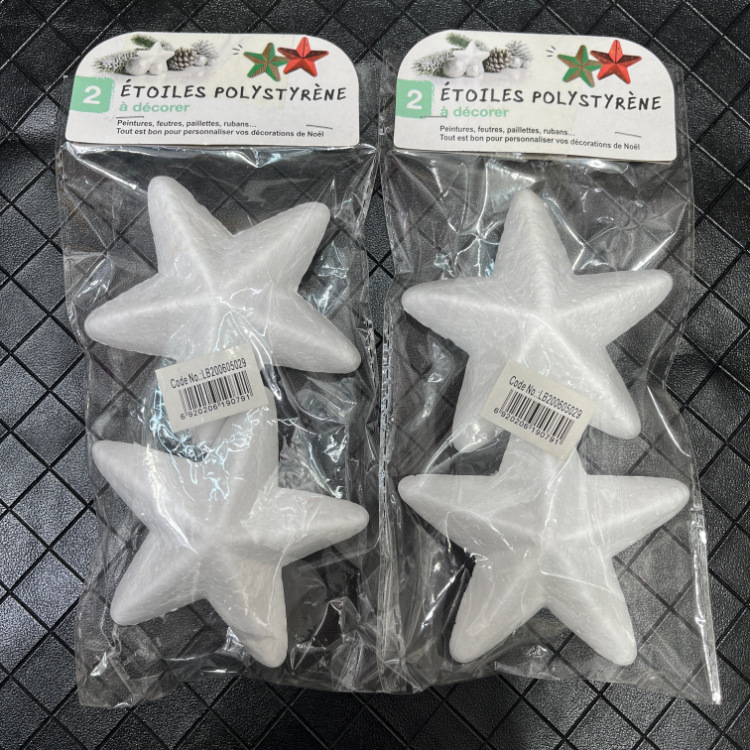 Foam packaging eco-friendly polystyrene early education DIY teaching supplies, Christmas festival decoration, overseas exhibition and sale Item Picture