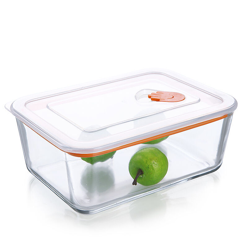 Tempered glass heat-resistant preservation bowl, sealed lunch box, noodle bowl, bento box, microwave-safe, suitable for household use and portability details Picture