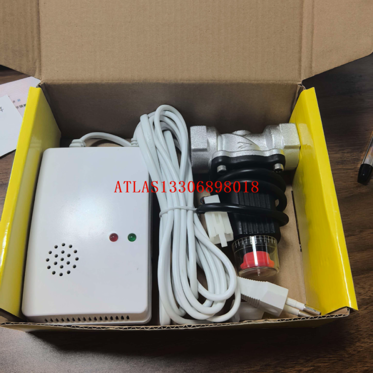 Foreign trade exclusive supply of combustible gas, coal gas, liquefied gas leakage alarm detector, cut-off valve, linkage solenoid valve details Picture