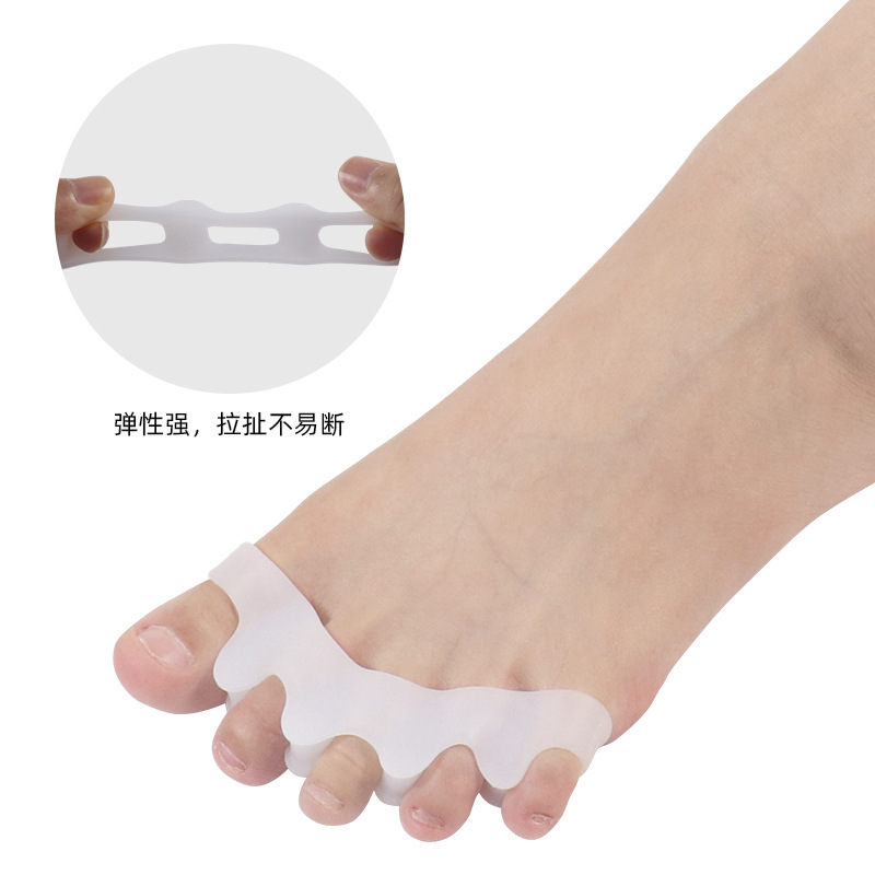 Wholesale of male and female hallux valgus correctors, adult separators, five-toe separators, and children's overlapping toe separators details Picture