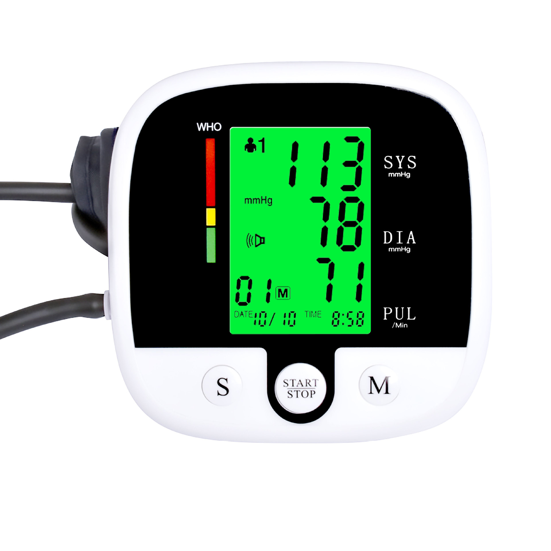 Cross-border wholesale large-screen elderly home fully automatic blood pressure and heart rate monitoring Amazon blood pressure monitor Application Scenario