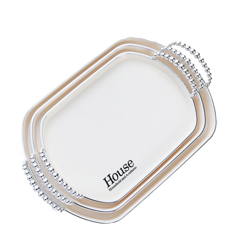 Supports customized fruit trays with LOGO labels, restaurant trays, coffee shop plates, factory direct sales, cross-border exclusive supply Application Scenario
