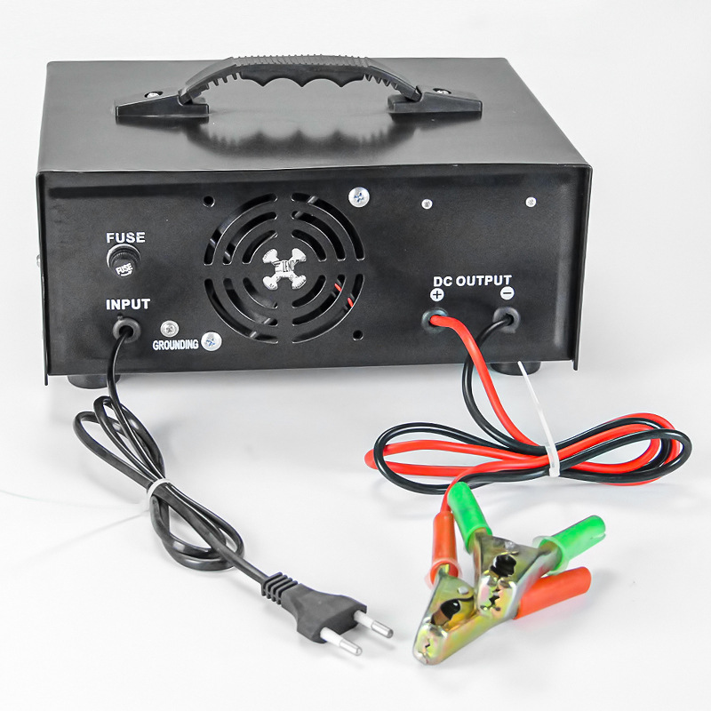 Car battery smart charger 12v-24v motorcycle battery fast charging pure copper repair high-power charger Specification image