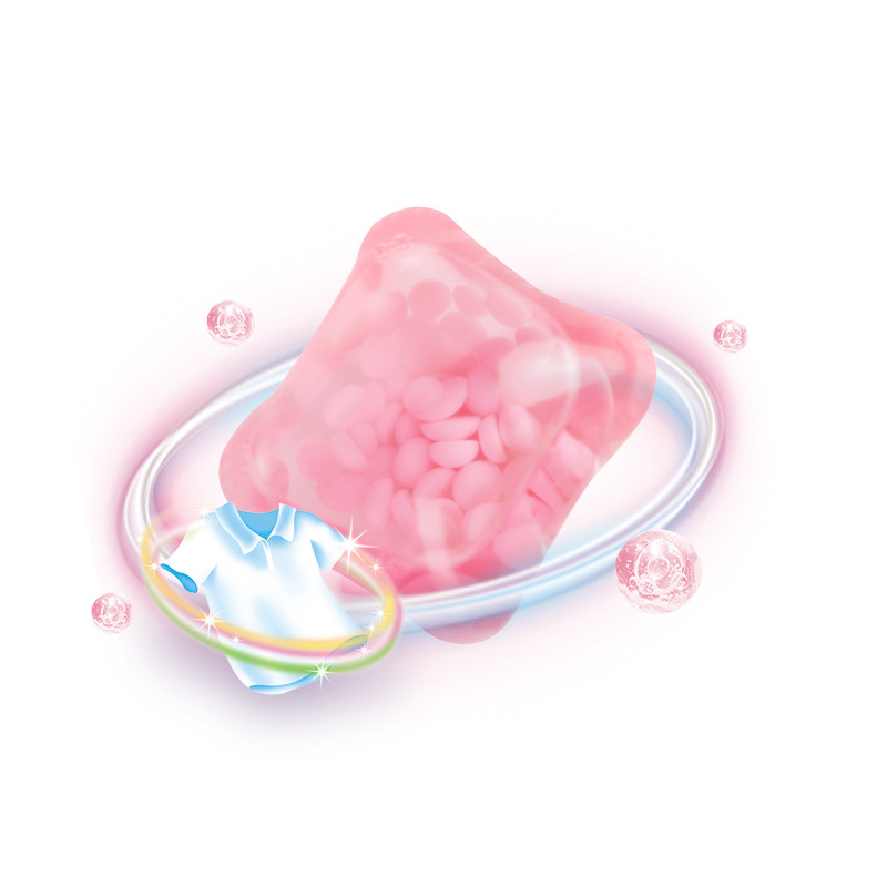 洗衣凝珠 留香珠8倍洁净除螨单腔洗衣摇摇珠柔顺8g洗衣球产品图