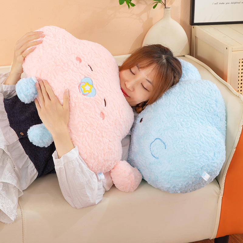 "Run Run Cloud Pillow, Mood Cloud Doll, Nap pillow, sofa pillow, Bedside doll, Chair cushion.