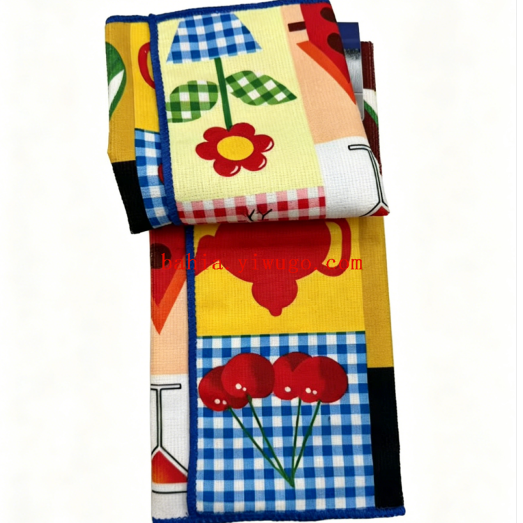 Factory direct sales of microfiber absorbent towels, cleaning cloths and stain removal cloths Specification image