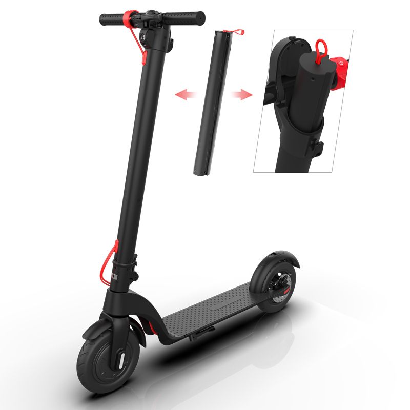 The Green Fashion electric Scooter X8, a dual-battery electric vehicle for adults, is only available for export Application Scenario