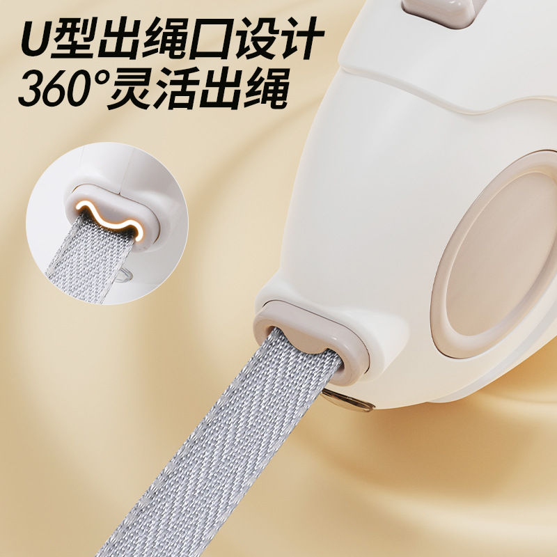 跨境牵狗绳夜光狗绳自动伸缩宠物牵引绳遛狗绳牵狗绳狗狗用品绳子