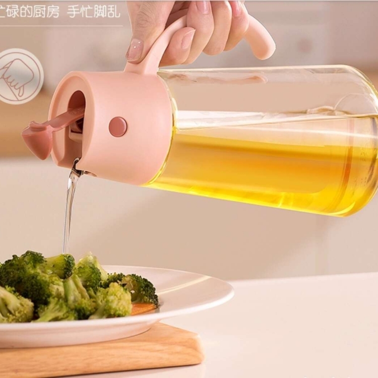 New Hulk oil pot, glass oil pot, household leak-proof oil tank, kitchen vinegar pot, European-style soy sauce vinegar oil bottle Application Scenario