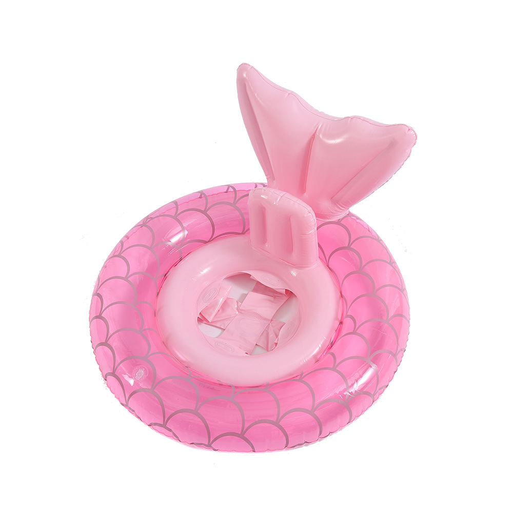 ins popular mermaid swimming ring, children's cute thickened swimming ring, armpit life buoy manufacturer wholesale