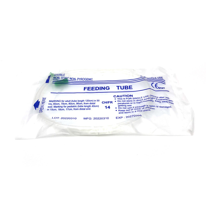 Gastric tube liquid food nasogastric feeding tube, nasogastric gastrointestinal tube, long-term nasal feeding tube, medical disposable gastric tube package Application Scenario