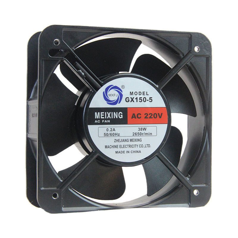 GX150-5 AC 220V ball bearing axial flow fan 15050 heat dissipation and cooling fan exhaust fan Application Scenario