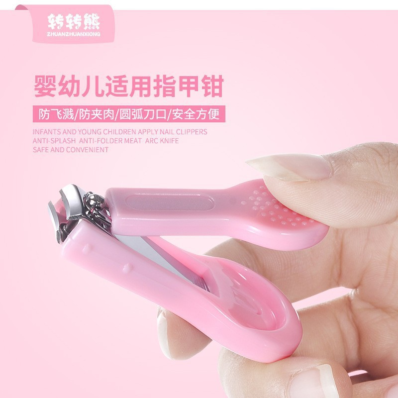 英文卡装婴儿指甲剪宝宝专用小尺寸指甲钳新生儿指甲刀修甲工具细节图