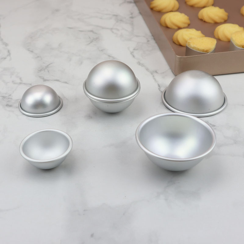 Ice cream molds, metal hemispherical Popsicle products, plastic mold sets Specification image