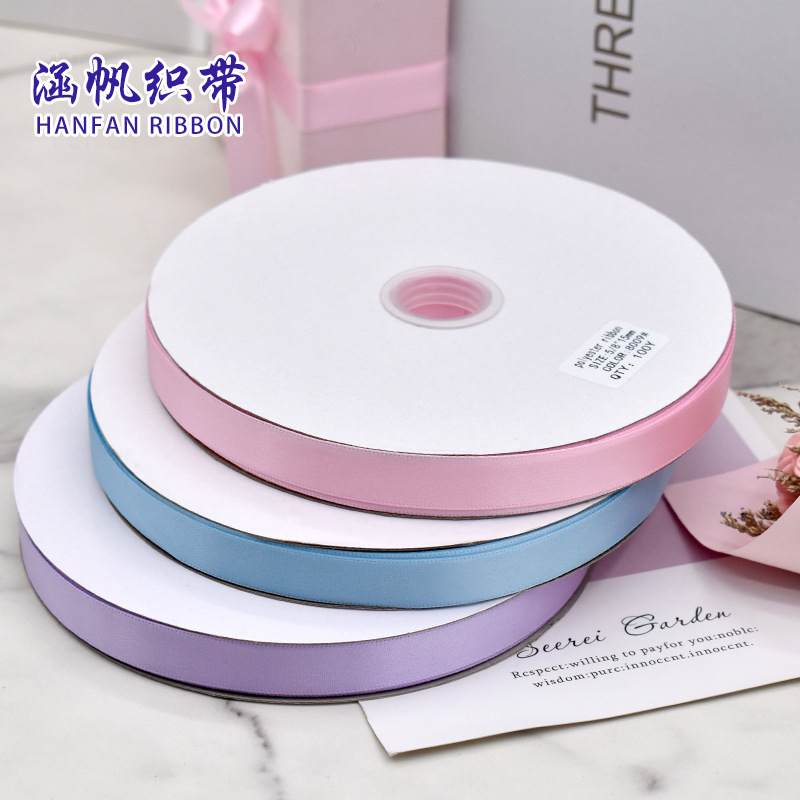 彩色丝带丝带卷发圈头绳女士拼接韩版水钻头饰高马尾发饰