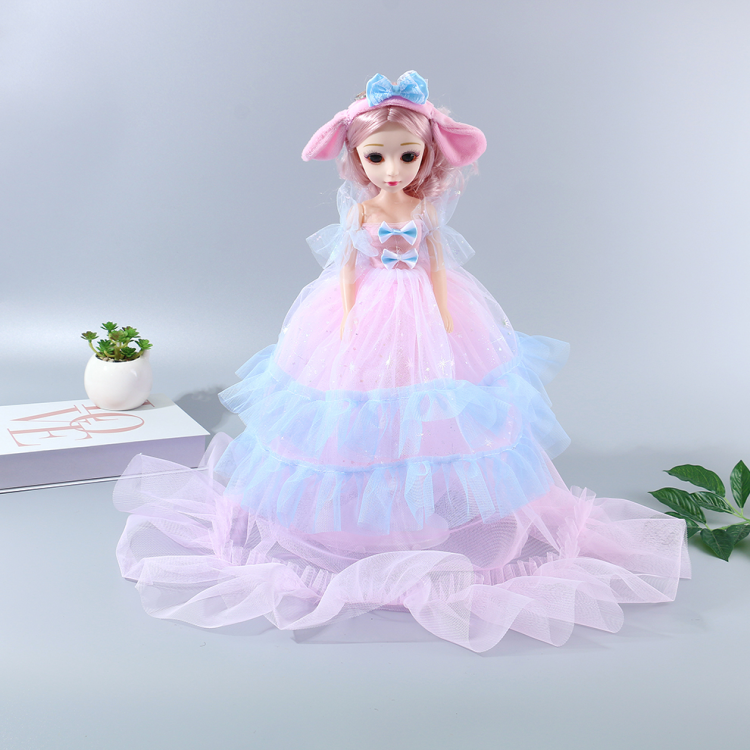 Source factory's 60 cm music Barbie wedding dress doll, simulation figurine, Barbie pendant, girl birthday gift, children's toy, a bestseller in foreign trade Item Picture