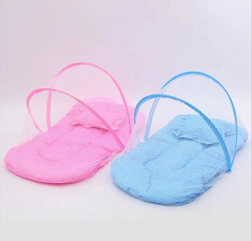 儿童蚊帐可折叠宝宝新款婴儿蚊帐床二件套厂家直销