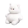 New cross-border plush toy figurines, white cat dolls, cute and soft cat cushions, birthday Item Picture