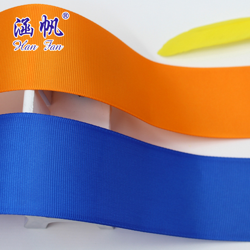 16-point multi-color ribbed ribbons in stock for wholesale. Wedding decoration DIY packaging ribbons. Factory direct sales Specification image