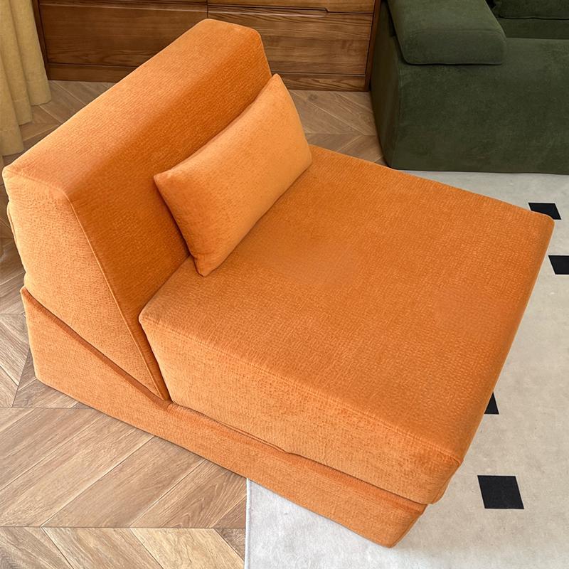 Special supply for foreign trade: compressed sofa, single variable bed, living room, bedroom, tatami, foldable sofa, disassemblable and washable, small apartment details Picture