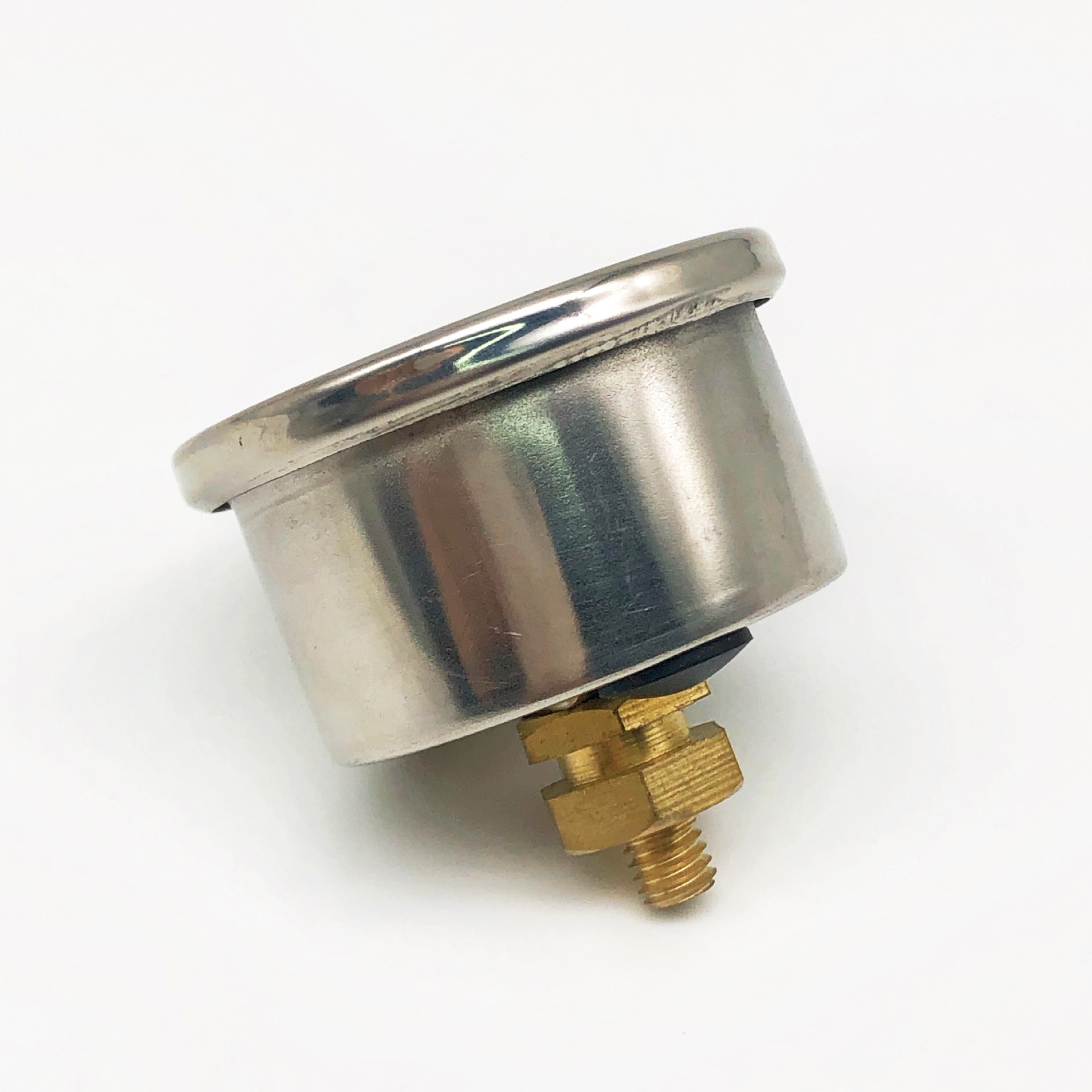 10BAR 150PSI axial 50MM stainless steel oil-filled silicone oil glycerin pressure gauge details Picture