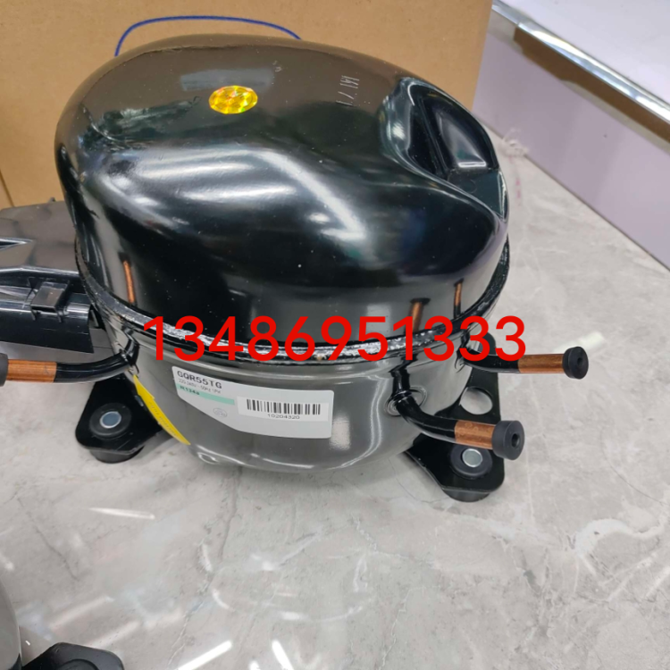 全新低温冰箱冰柜压缩机R404a制冷剂R134A空调压缩机GQR111GT细节图