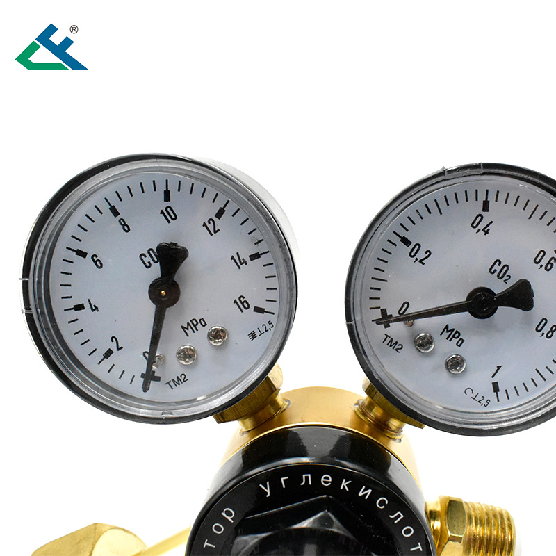 Russian version carbon dioxide pressure reducer C02-021A industrial pressure reducer carbon dioxide pressure reducer details Picture