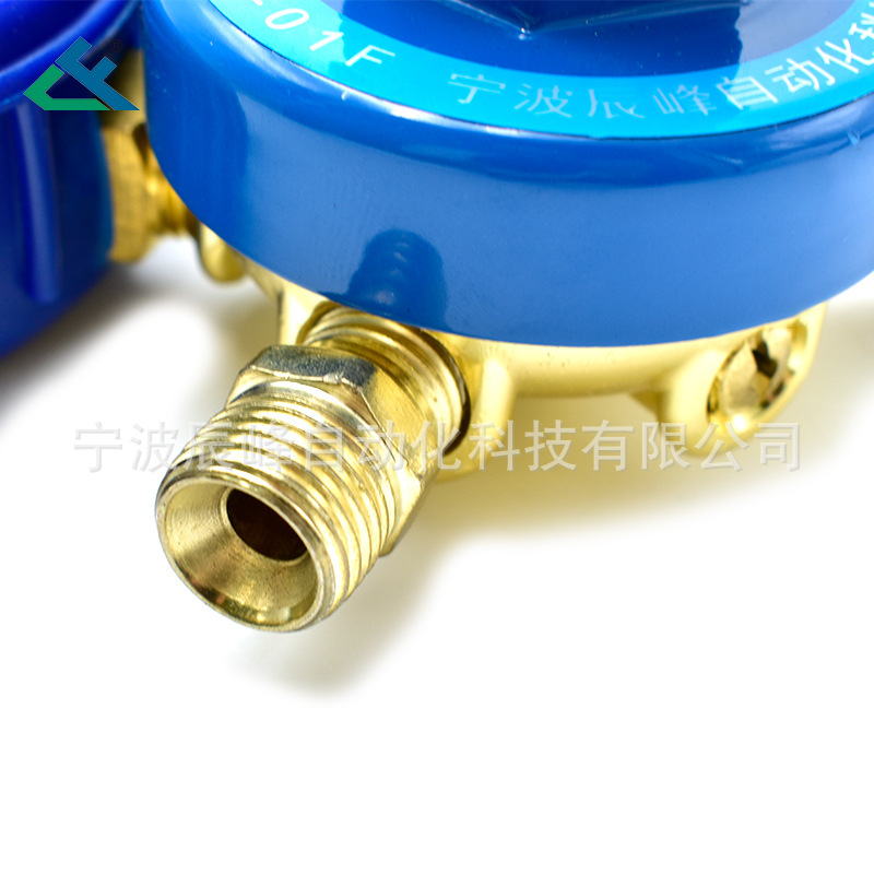 Ningbo wholesale OR-02F industrial type pressure reducer, pressure regulating valve, gas regulating pressure reducing valve, oxygen pressure reducer Specification image