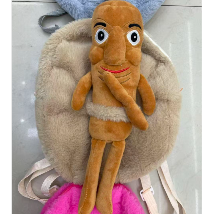 Cross-border new product tungtungsahur Tongtongtong Shark AI American Shan Hai Jing plush toy doll backpack Item Picture