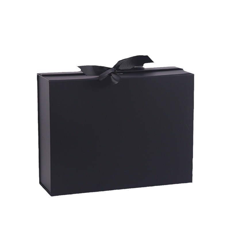 One-piece flip-top folding box, ribbon packaging box, gift box, bow gift box, Valentine's Day gift box, cross-border wholesale Application Scenario