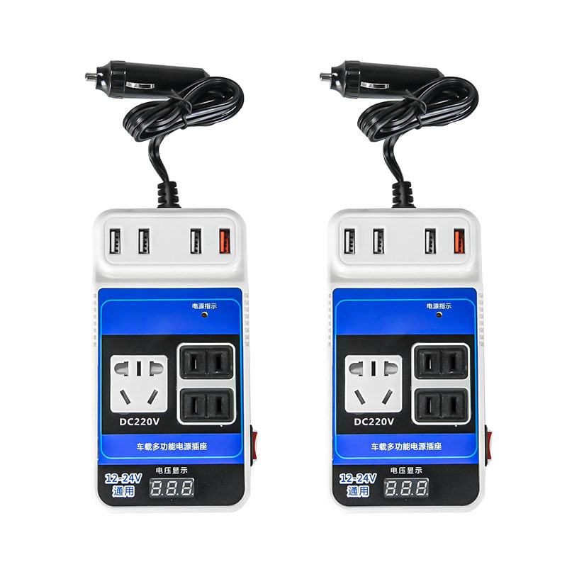 Wholesale of car inverters, 12V, 24V to 220V, large and small power converters for cars and trucks, socket fast charging Application Scenario