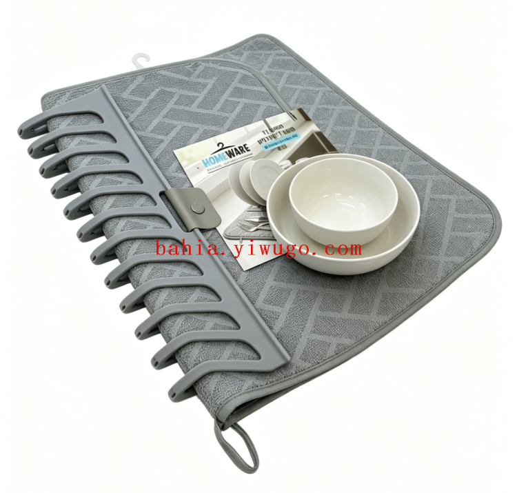 Multi-functional tableware storage pad, draining rack, absorbent pad, anti-slip tablecloth, preferred choice for cross-border foreign trade Application Scenario