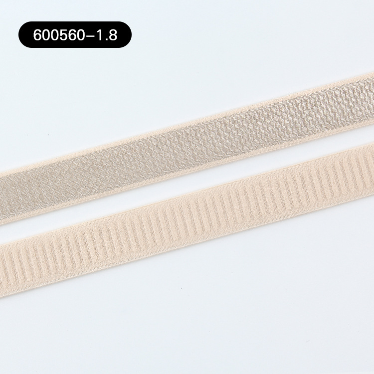 1.8CM matte anti-slip underwear shoulder strap, satin smooth bra strap, nylon spandex elastic band Specification image