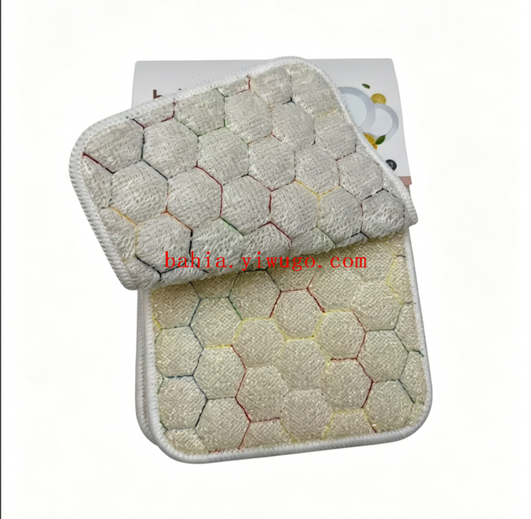 Bahia Polka dot double-sided microfiber cleaning cloth, kitchen degreasing absorbent cloth Application Scenario