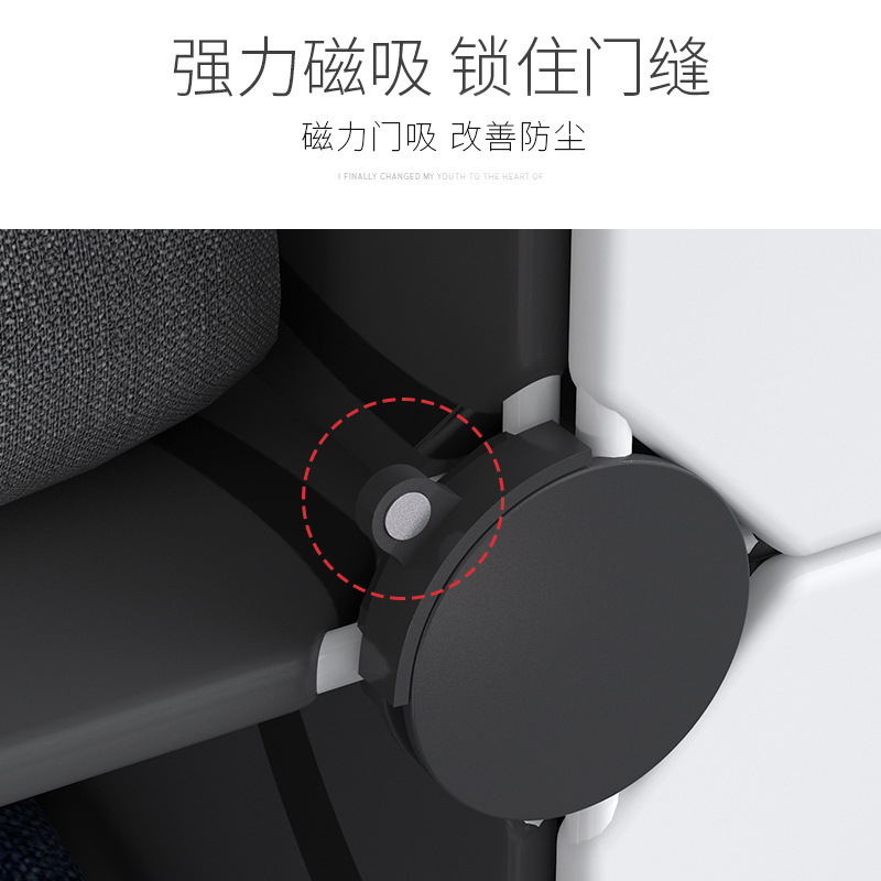 鞋柜/收纳盒/玄关斜插式鞋柜/实木鞋柜/双开门储物柜产品图